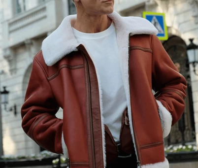 Мужские дубленки: современные образы для него